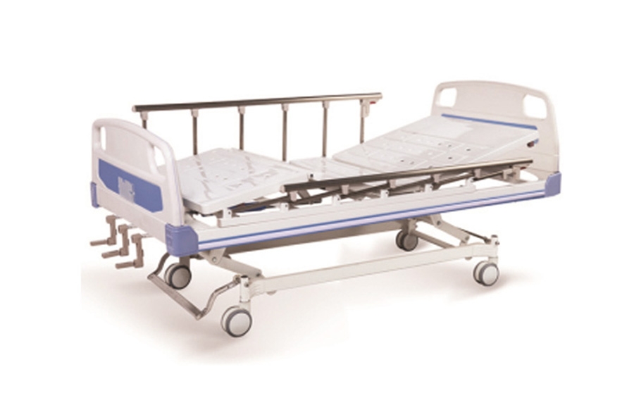 手動(dòng)C1 雙搖護(hù)理床(中控剎車(chē))